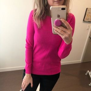 J.Crew Hot Pink Size Small Sweater
